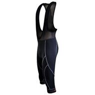 Велошорты/бриджи 12-754 Milatzzo S-974-B14 Men Active Knee Bib Tights 3/4 с лямками c памперсом B14 черные XXL FUNKIER