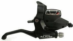 Перекл-ль ALIVIO ASTM410R8 2-8104 шифтер+торм. ручка  8скор. правая черная SHIMANO