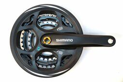 Система ALTUS EFCM311C888CL 2-932  7-8ск.  48/38/28 170мм черная с защ. инд. уп. SHIMANO